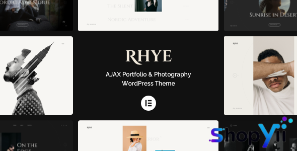 Rhye v4.1.3 – AJAX Portfolio WordPress Theme