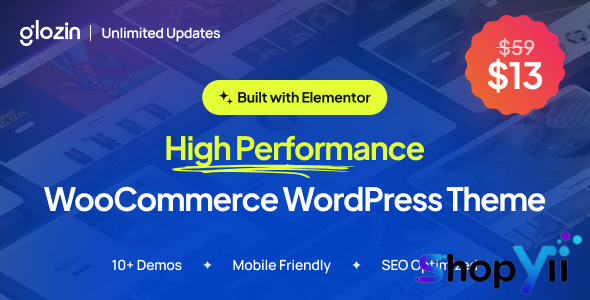 Glozin v1.1.0 - Multipurpose WooCommerce WordPress Theme