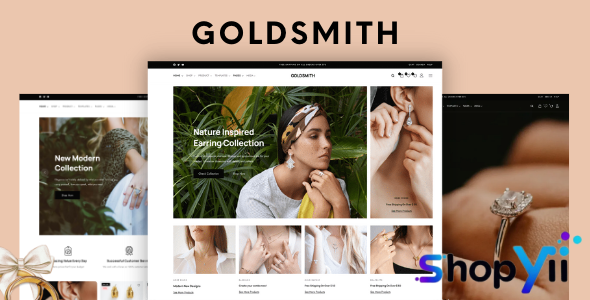 GoldSmith v1.4.0 - Jewelry Store WooCommerce Elementor Theme