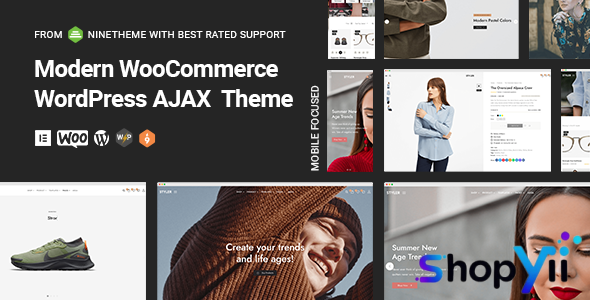 Styler v1.5.3 - Elementor Fashion Store eCommerce Theme