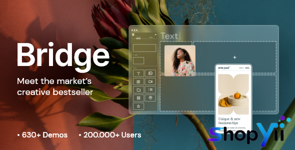 Bridge v30.8.8.3 - Creative Multi-Purpose WordPress Theme