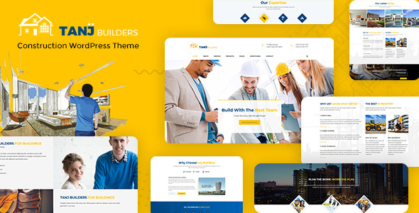 Tanj v3.3 - Construction WordPress Theme