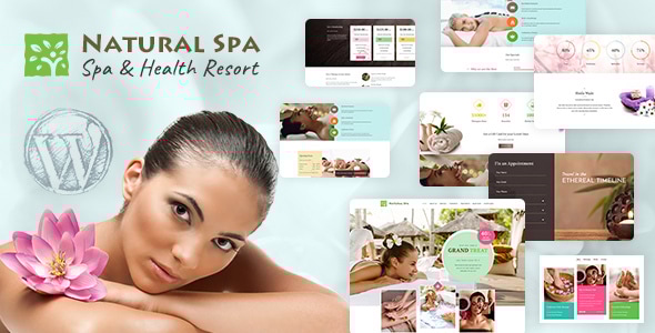 Natural Spa v3.4 - Massage Booking WordPress Theme