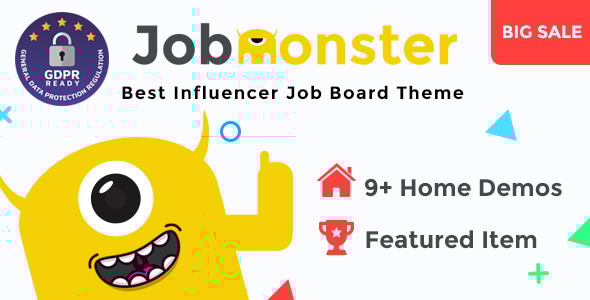 Jobmonster v4.8.0 - Job Board WordPress Theme