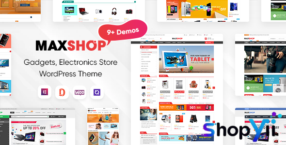 MaxShop v3.6.23 - Electronics Store Elementor WooCommerce WordPress Theme