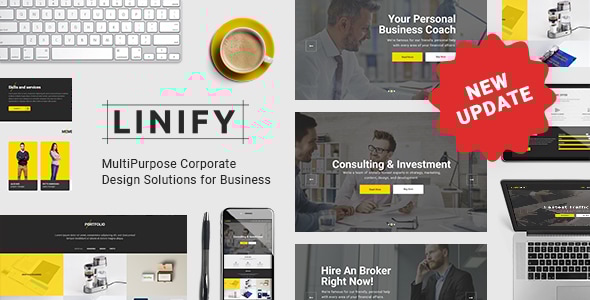 Linify v1.9.2 - Multipurpose Corporate WordPress Theme