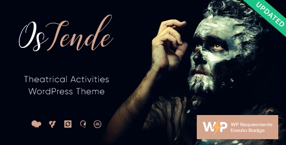 OsTende v1.4.3 - Theater WordPress Theme