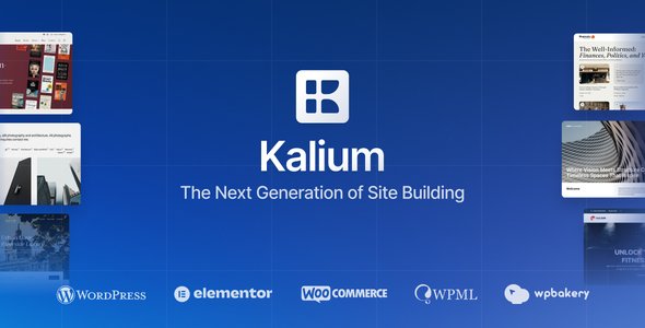 Kalium v3.28 - Creative Theme for Professionals