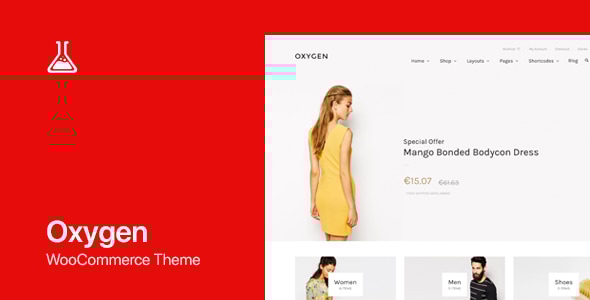 Oxygen v6.0.6 - WooCommerce WordPress Theme
