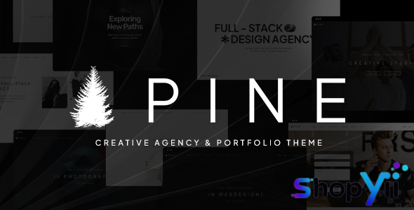 Pine v1.1.7 - Creative Agency & Portfolio WordPress Theme