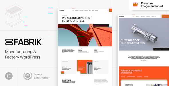 Fabrik v14 - Manufacturing & Factory WordPress