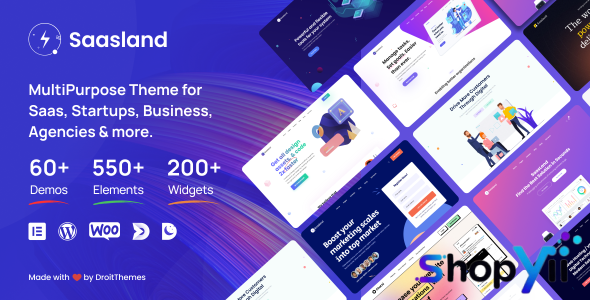 SaasLand v3.7.1 - MultiPurpose Theme for Saas & Startup