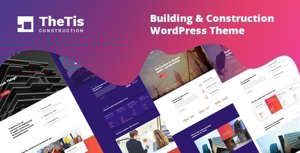 TheTis v1.1.4 – Construction & Architecture WordPress Theme