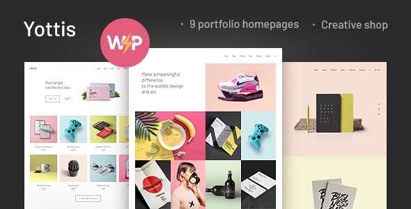 Yottis v1.0.10 - Personal Creative Portfolio WordPress Theme + Store