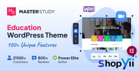 Masterstudy v4.8.119 - Education WordPress Theme