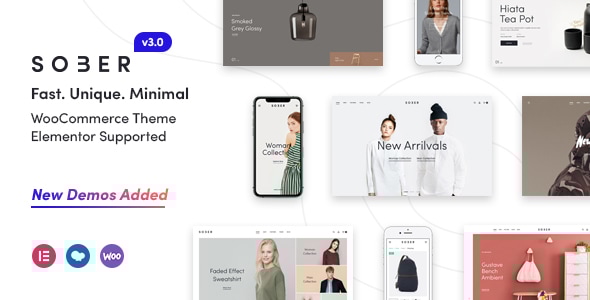 Sober v3.5.9 - WooCommerce WordPress Theme