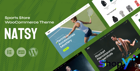 Natsy v1.0.5 - Sports Store WooCommerce Theme