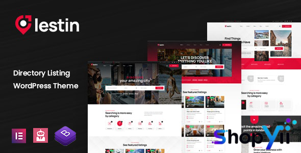 Lestin v1.2.5 - Directory Listing WordPress Theme