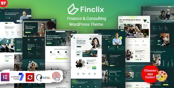 Finclix v1.0 - Finance & Consulting WordPress Theme