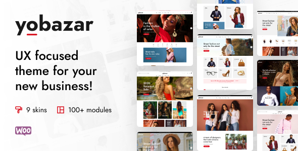 Yobazar v1.6.2 - Elementor WooCommerce WordPress Theme