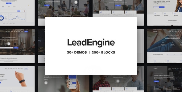 LeadEngine v5.4 - Multi-Purpose Theme with Page Builder