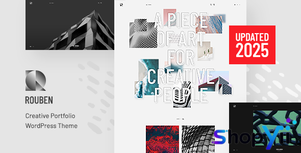 Rouben v1.6.4 - Creative Portfolio / Photography WordPress Theme