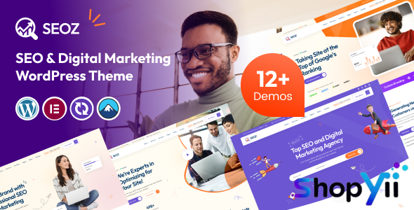 Seoz v1.0.0 - SEO & Digital Marketing WordPress Theme