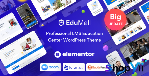 EduMall v4.4.5 - Professional LMS Education Center WordPress Theme