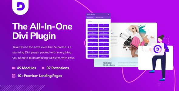 Divi Supreme Pro 4.9.97.35 – Divi Plugin for Building Amazing Divi Websites