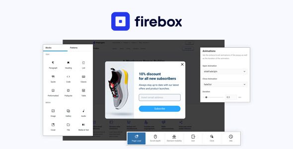 FireBox Pro 3.0.3 – WordPress Popup Builder Plugin