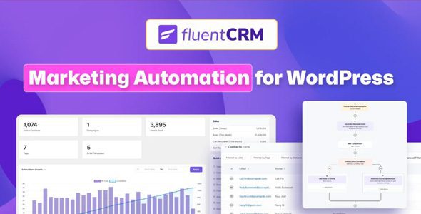 FluentCRM Pro 2.9.65 – Marketing Automation For WordPress