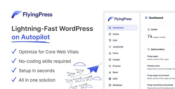 FlyingPress 5.1.0 – Lightning-Fast WordPress on Autopilot