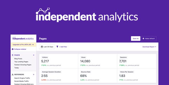 Independent Analytics Pro 2.12.0 – Google Analytics Alternative for WordPress