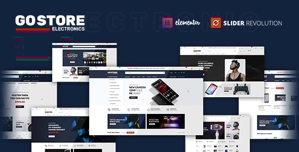 GoStore v1.6.3 - Elementor WooCommerce WordPress Theme