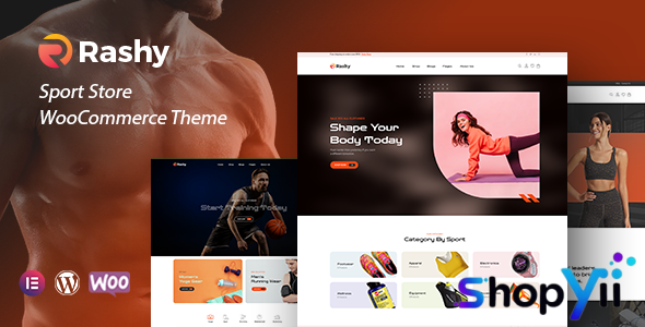Rashy v1.1.8 - Sport Store WooCommerce Theme