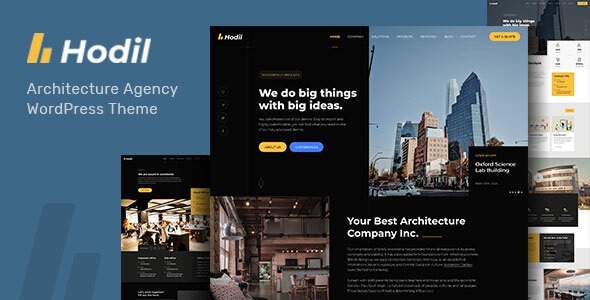 Hodil v4.0.0 - Architecture Agency WordPress Theme