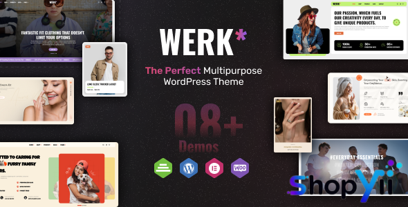 Werk v1.0.6 - Multipurpose WooCommerce Theme