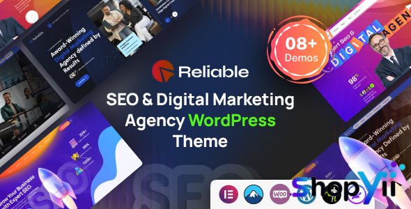 Reliable v1.0 - SEO & Digital Marketing Agency WordPress Theme