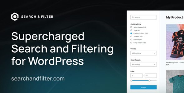 Search & Filter Pro 3.1.8 – Search and Filtering for WordPress