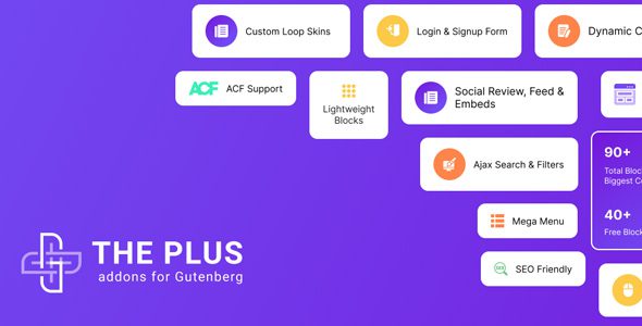 The Plus Addons for Block Editor Pro 4.5.4
