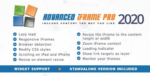 Advanced iFrame Pro 2025.7