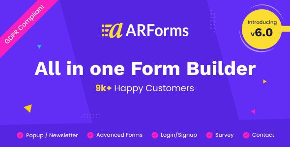 ARForms 6.9.5 – WordPress Form Builder Plugin