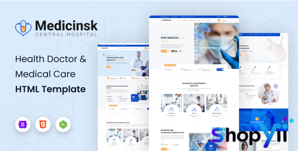 Medicinsk – Health And Medical HTML Template