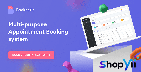 Booknetic 4.7.5 + Addons – WordPress Booking Plugin for Appointment Scheduling [SaaS]