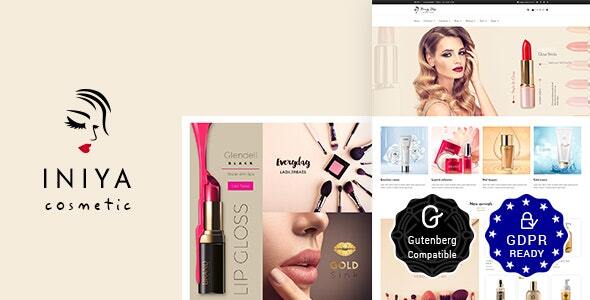 Iniya v3.4 - Cosmetic WordPress Theme