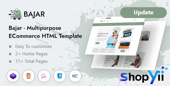Bajar - Multipurpose eCommerce HTML Template