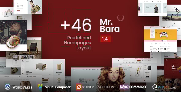 Mr.Bara v2.2.0 - Responsive Multi-Purpose eCommerce Theme