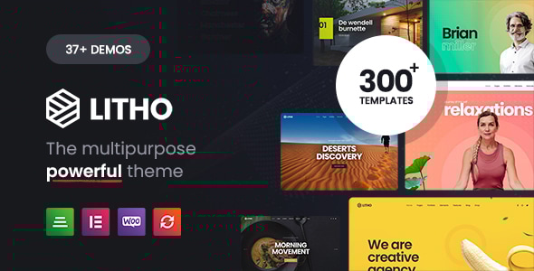 Litho v3.3 - Multipurpose Elementor WordPress Theme