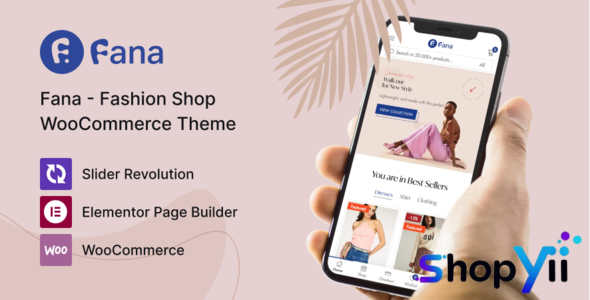 Fana v1.1.33 - Fashion Shop WordPress Theme