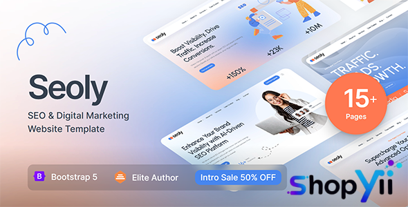 Seoly - SEO & Digital Marketing Website Template